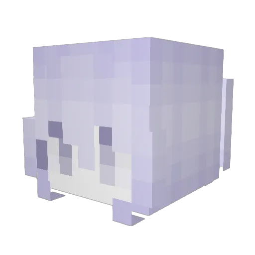 onvi Minecraft avatar head, 3D render