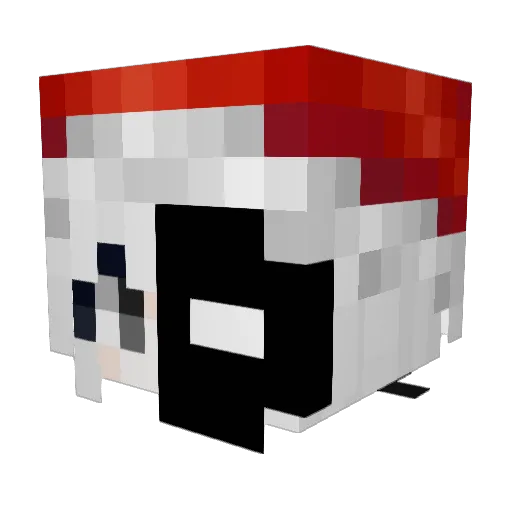 onyzx Minecraft avatar head, 3D render