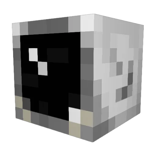 ooDARKSTARoo Minecraft avatar head, 3D render