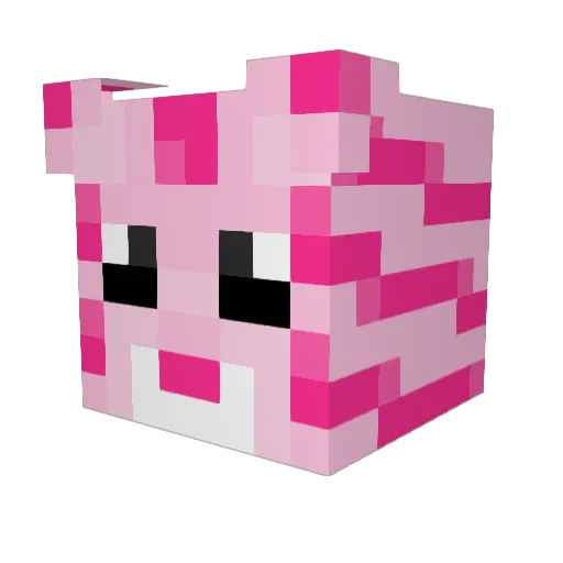 ooby17 Minecraft avatar head, 3D render