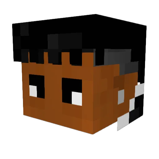 oof101____ Minecraft avatar head, 3D render