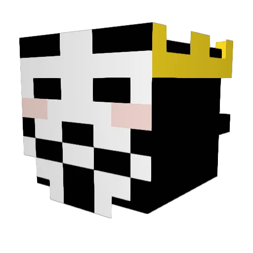 oofabo Minecraft avatar head, 3D render
