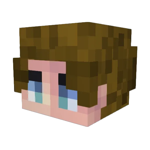 oofers_1991 Minecraft avatar head, 3D render