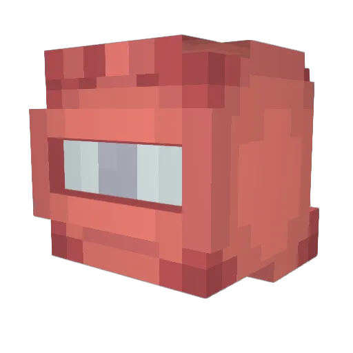 oofisloofis Minecraft avatar head, 3D render