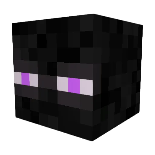 ooflight Minecraft avatar head, 3D render