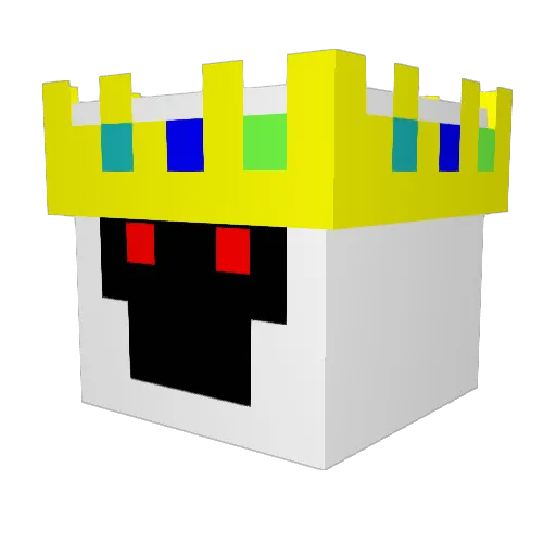 oofselotel Minecraft avatar head, 3D render