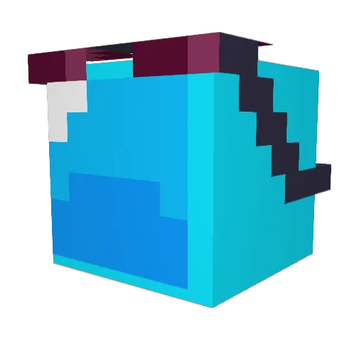 oofty2025 Minecraft avatar head, 3D render