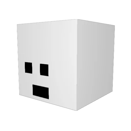 oofy_pickle Minecraft avatar head, 3D render