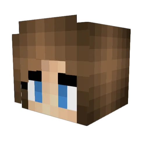 ooga_booga07 Minecraft avatar head, 3D render