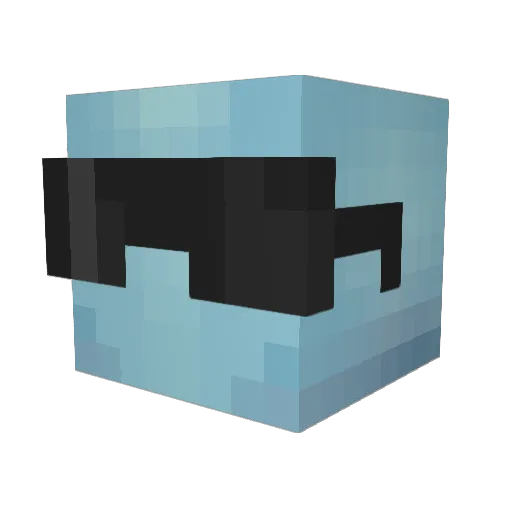 oogaboogarock Minecraft avatar head, 3D render