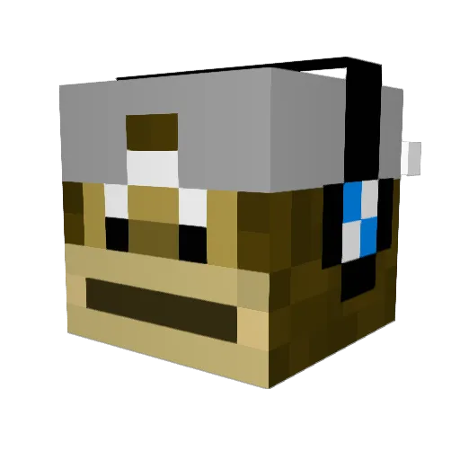 oogaman200 Minecraft avatar head, 3D render