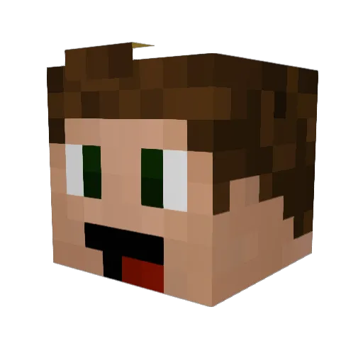 oogie94 Minecraft avatar head, 3D render