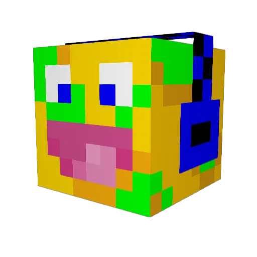 oogles456 Minecraft avatar head, 3D render