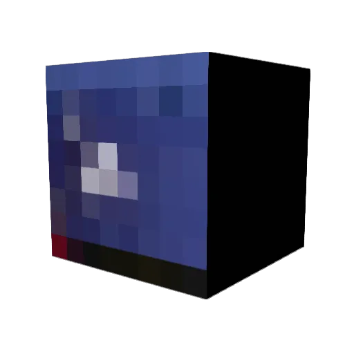 oogmen Minecraft avatar head, 3D render