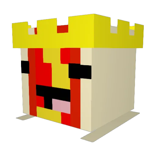 ookarstenoo Minecraft avatar head, 3D render