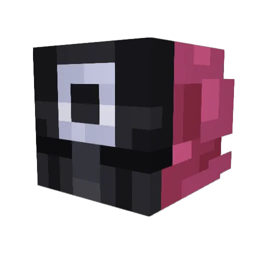 oolaf Minecraft avatar head, 3D render