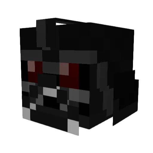 oolasse Minecraft avatar head, 3D render