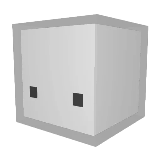 oonavvl Minecraft avatar head, 3D render
