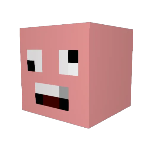 ooogabooga6969 Minecraft avatar head, 3D render