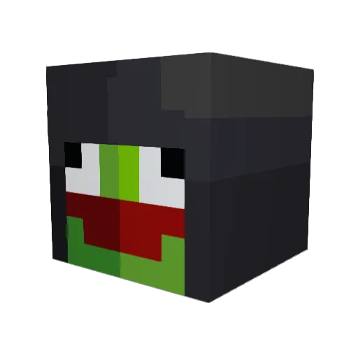 ooohyeaaa Minecraft avatar head, 3D render