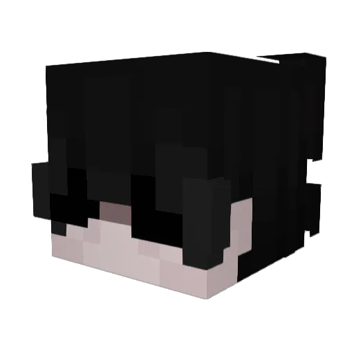 ooowi Minecraft avatar head, 3D render