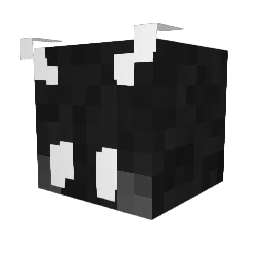 oopsiebobe Minecraft avatar head, 3D render