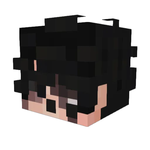 ooysse Minecraft avatar head, 3D render