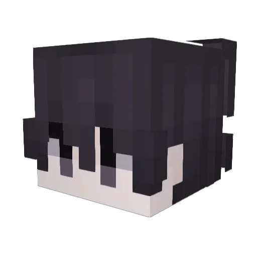 opAntho Minecraft avatar head, 3D render