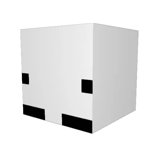 opMan435 Minecraft avatar head, 3D render