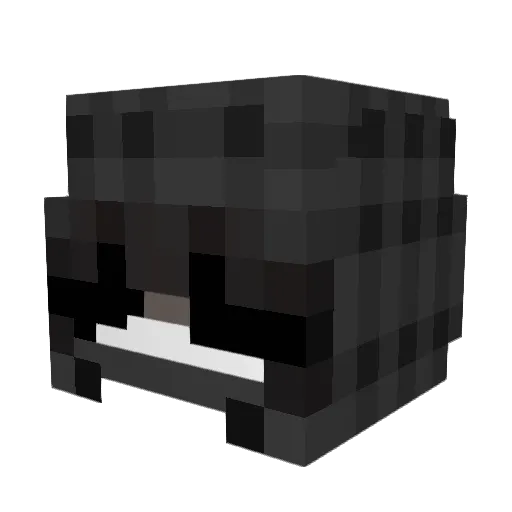 opdlo Minecraft avatar head, 3D render