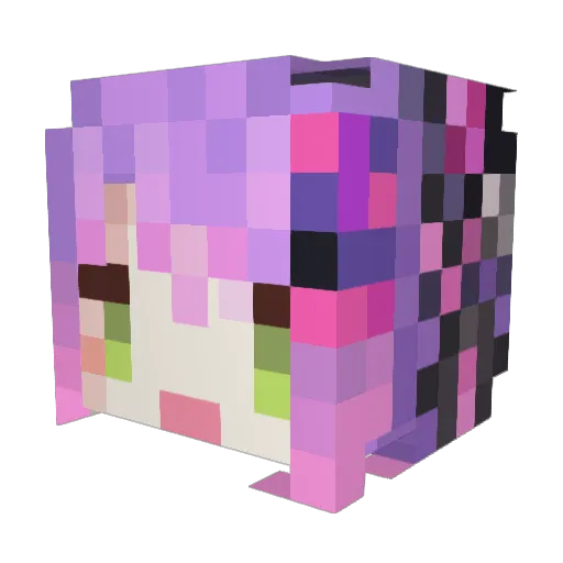 opejohn Minecraft avatar head, 3D render