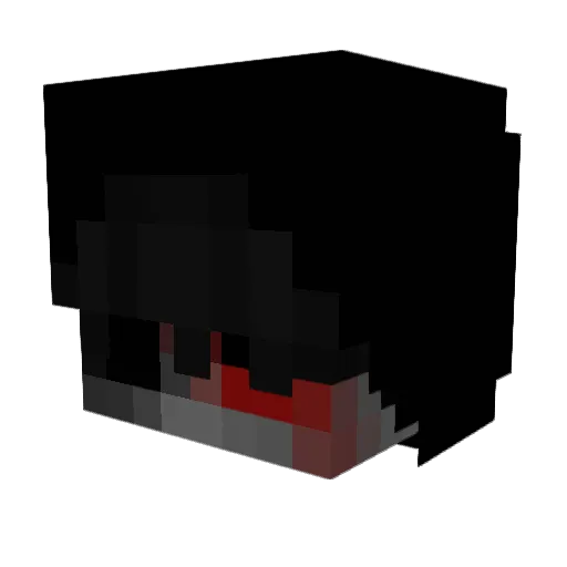 opfn Minecraft avatar head, 3D render