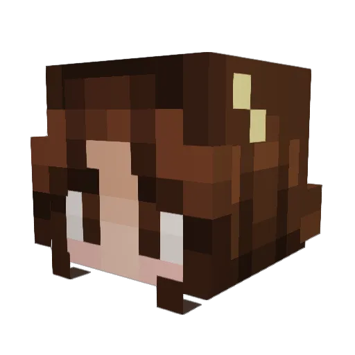 ophiegames Minecraft avatar head, 3D render
