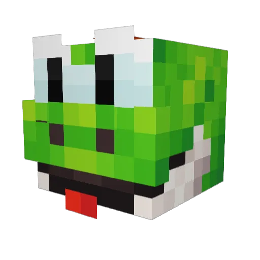 ophircss Minecraft avatar head, 3D render