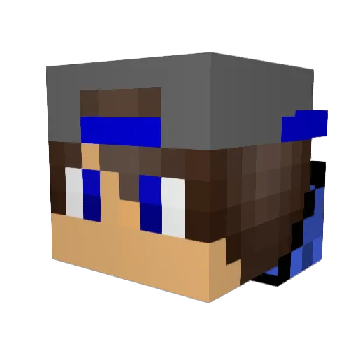 opperhoofd13 Minecraft avatar head, 3D render