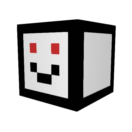 opt2on Minecraft avatar head, 3D render