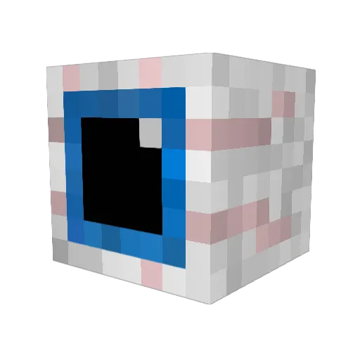opticjamal Minecraft avatar head, 3D render