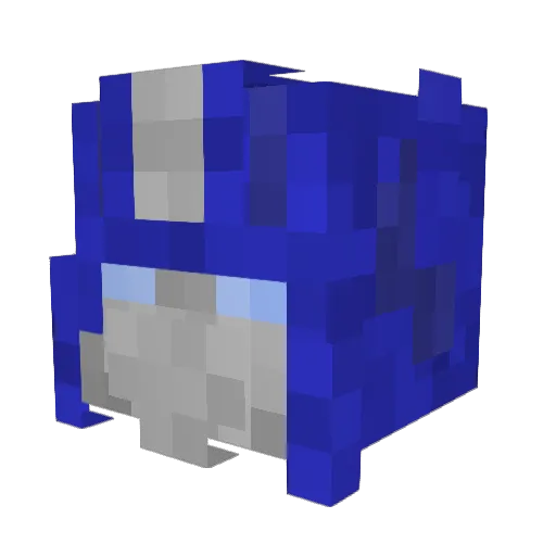 optimus33441234 Minecraft avatar head, 3D render