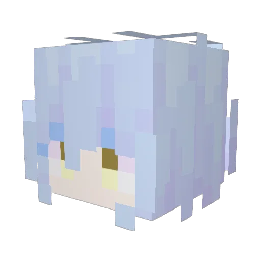 optimus_Crime69 Minecraft avatar head, 3D render