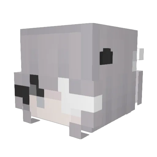 oqbq Minecraft avatar head, 3D render