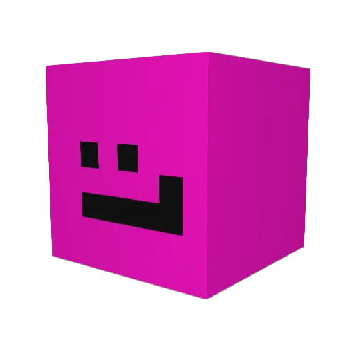 oraaJ7 Minecraft avatar head, 3D render