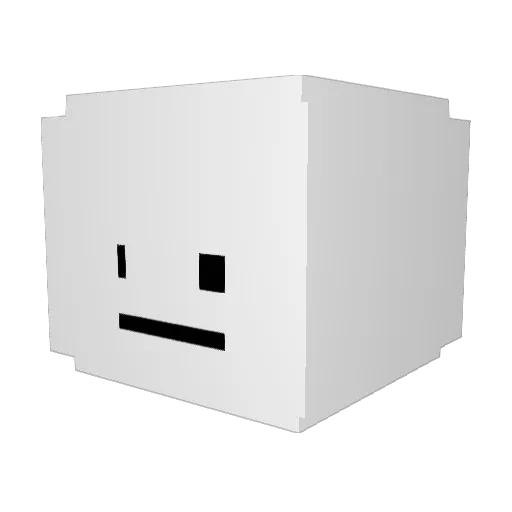 orange_is_orange Minecraft avatar head, 3D render