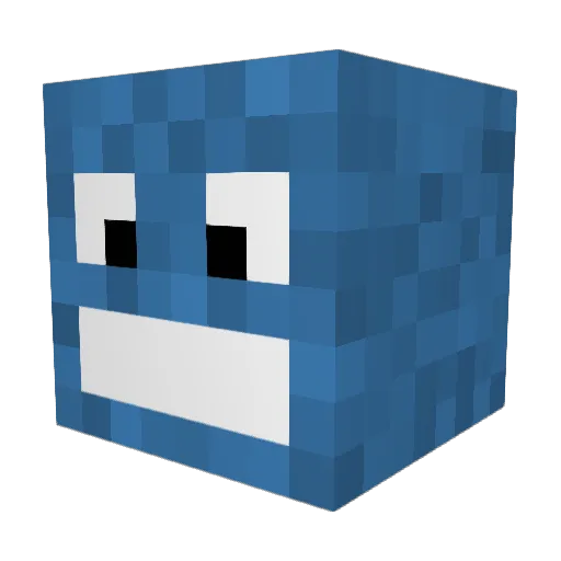 orangejuicecraft Minecraft avatar head, 3D render