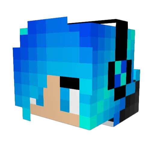 orangesafe11 Minecraft avatar head, 3D render