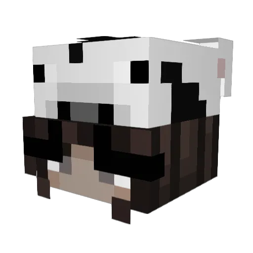 orangescout Minecraft avatar head, 3D render
