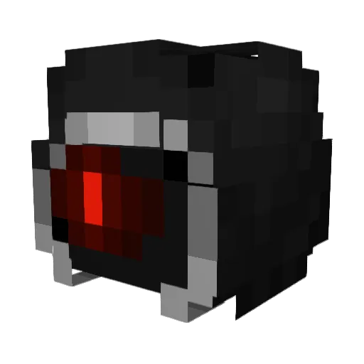 orato848 Minecraft avatar head, 3D render
