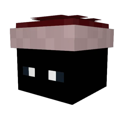 orbexz Minecraft avatar head, 3D render