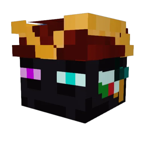 orbit7173 Minecraft avatar head, 3D render