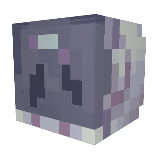 orbitinghost Minecraft avatar head, 3D render