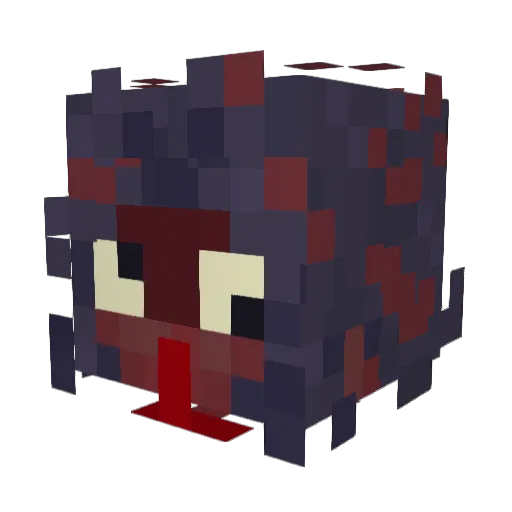 orcaology Minecraft avatar head, 3D render